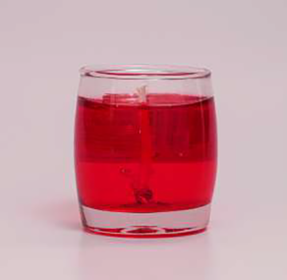 Gel Glass Candle (Pack of 5)