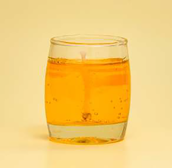Gel Glass Candle (Pack of 5)
