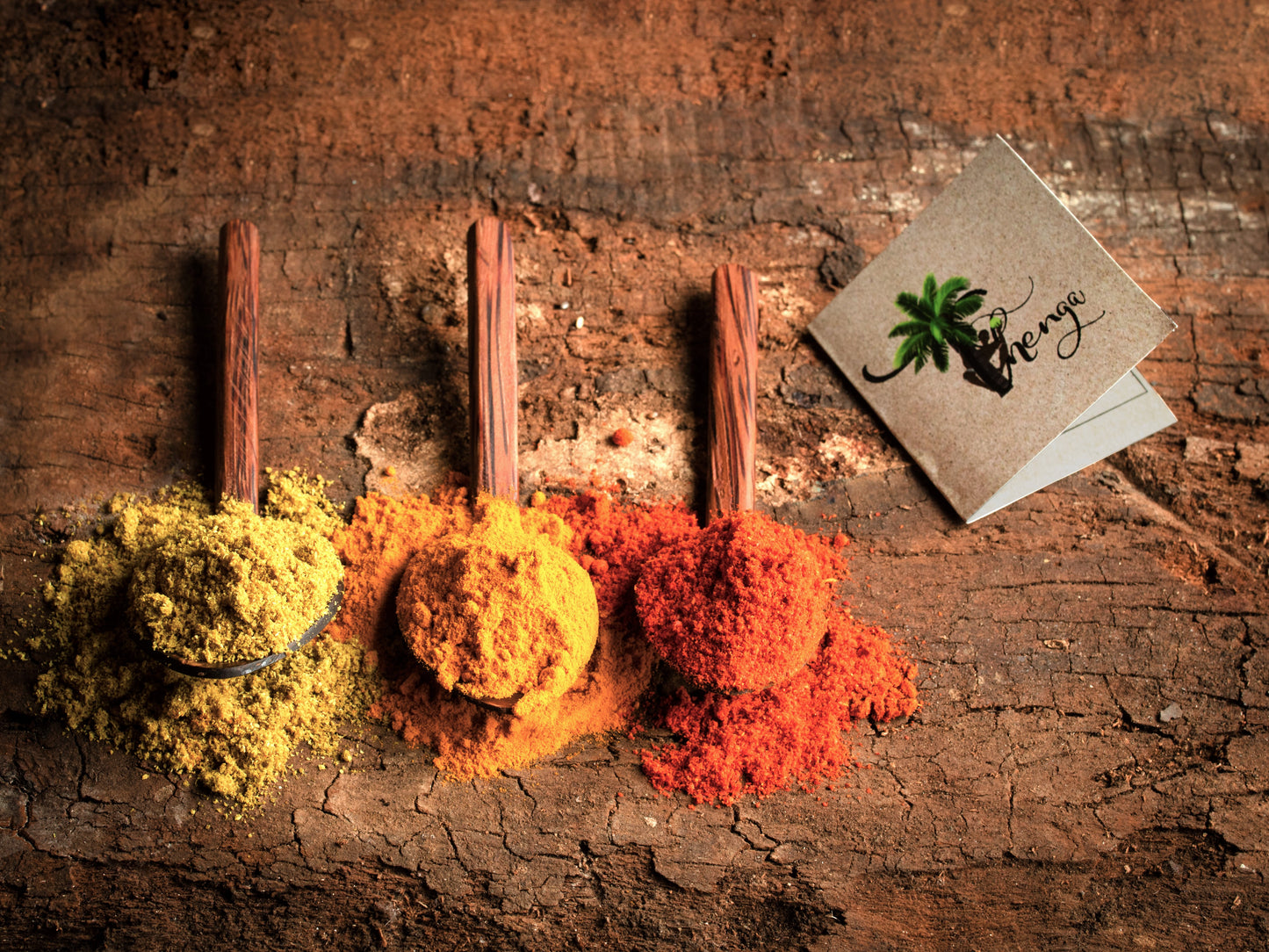 Thenga Coconut Shell Masala Spoon Set of 6 for Small Containers | Handmade & Eco-Friendly | for Tea, Coffee, Sugar, Spices