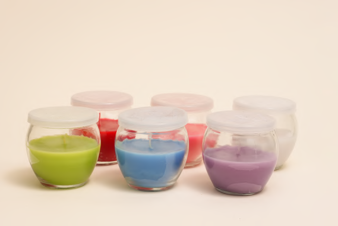 Perfumed Jar Candle (Pack of 6)