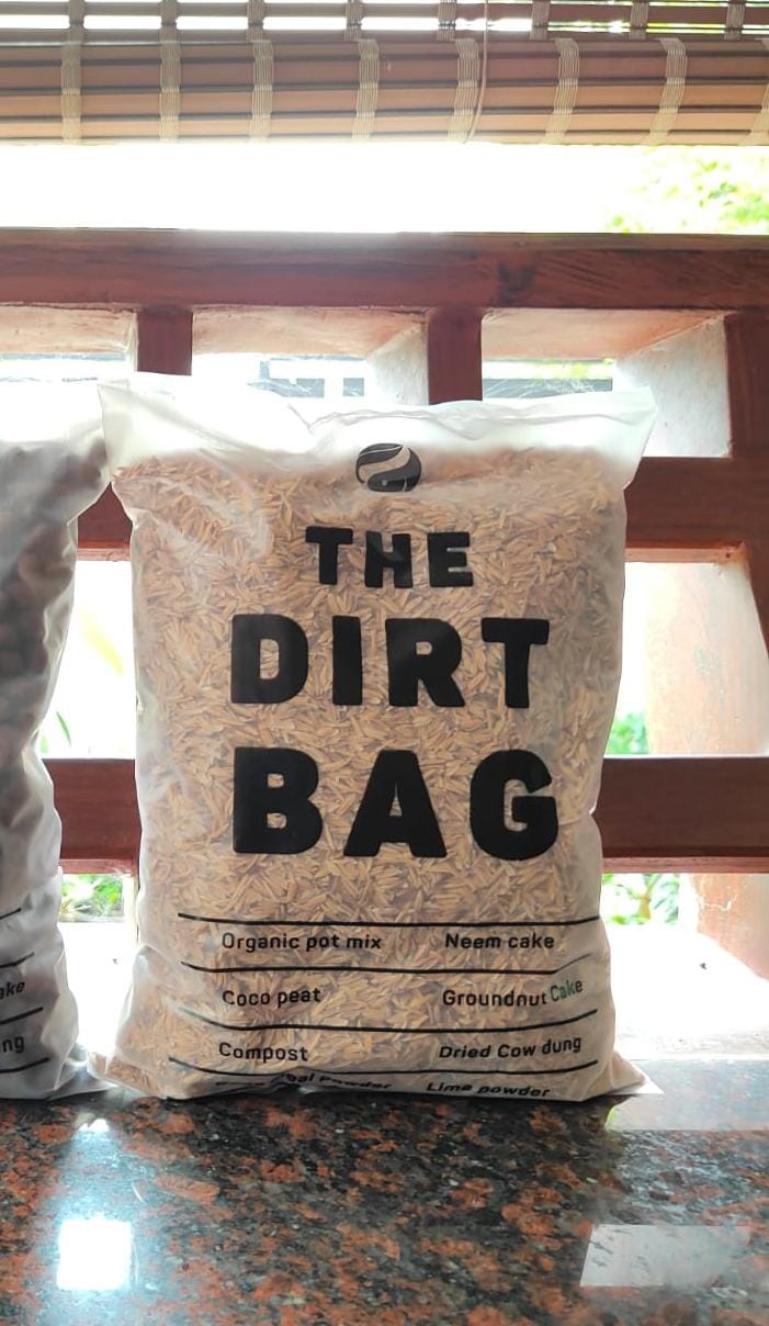 Rice Husk - 1 Packet | The Dirt Bag by Growcerys