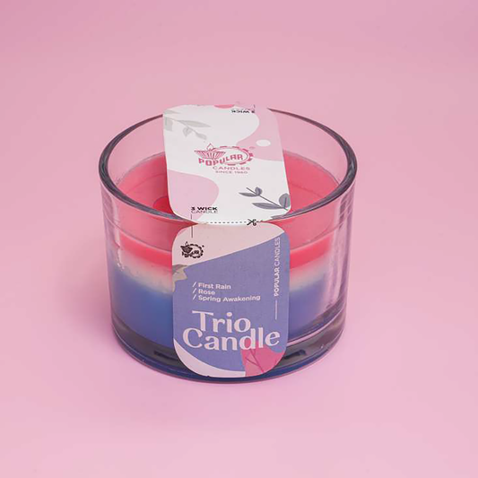 Trio Scented Candle