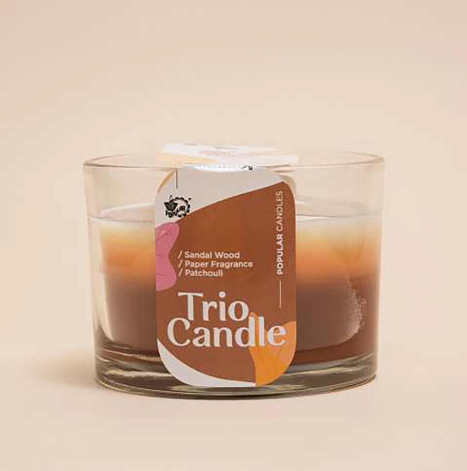 Trio Scented Candle