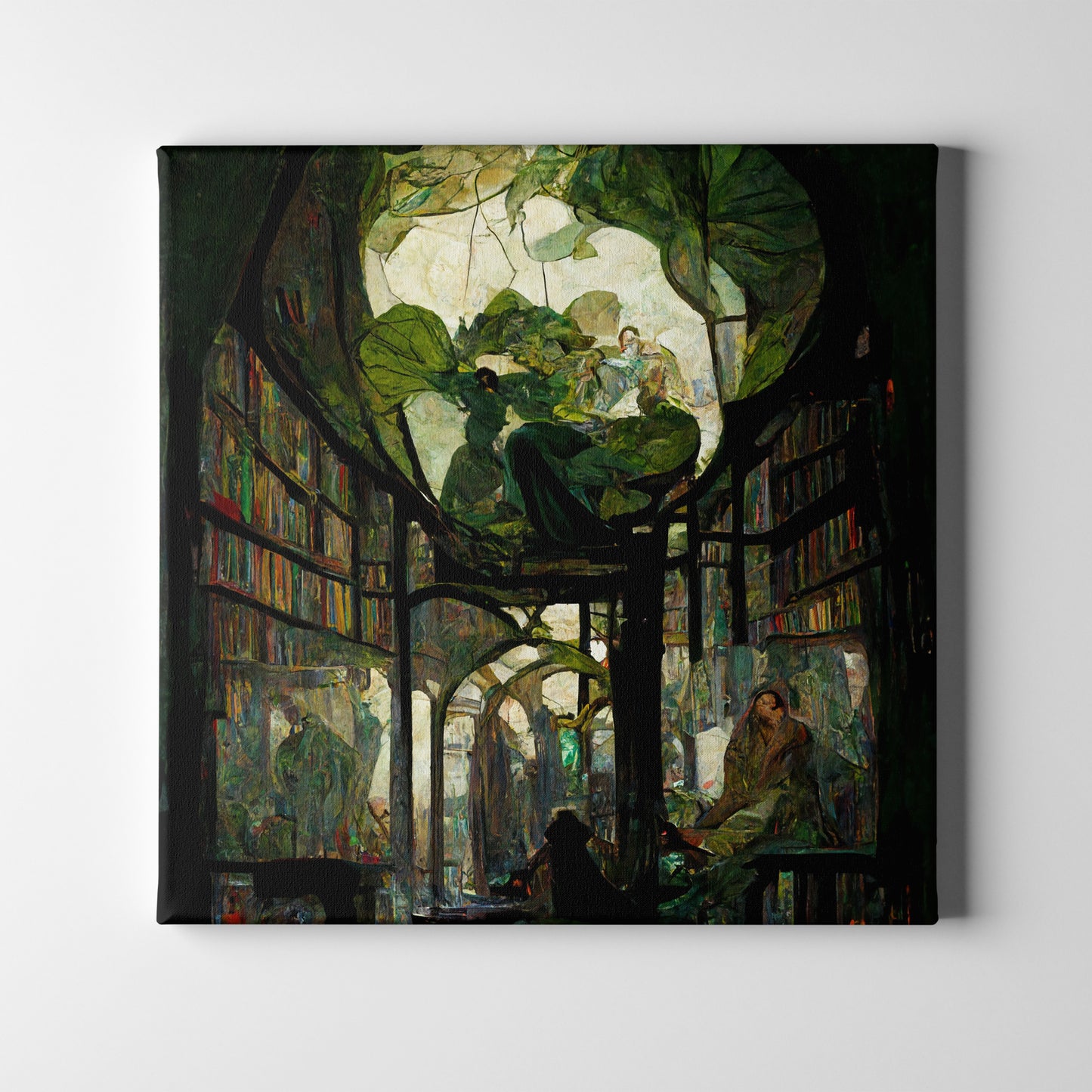 The abandoned library