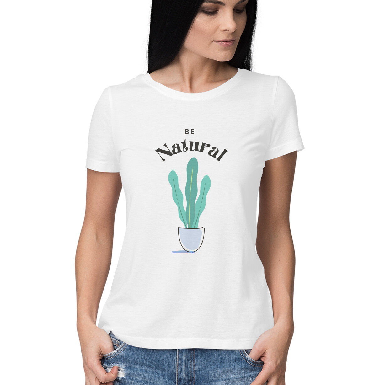 Be Natural T-shirt for women